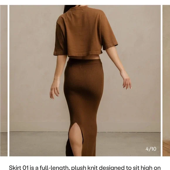 NEW &OR knit skirt - Picture 10 of 15